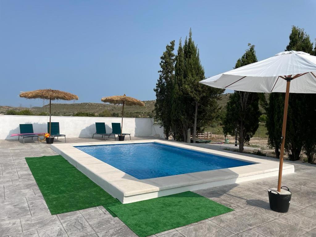 Casa Rural Con Piscina Climatizada Y Barbacoa A 10 Km De Alicante Y Playas, 3000 M2 De Terreno Elche Extérieur photo