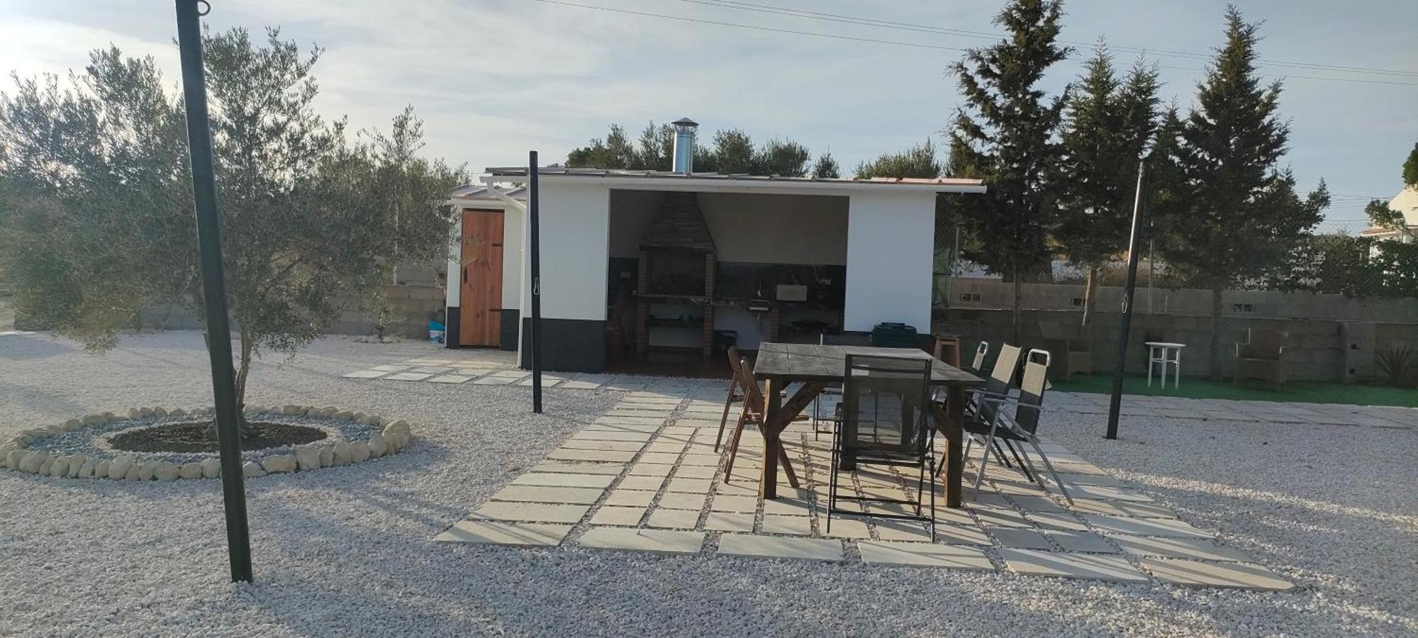 Casa Rural Con Piscina Climatizada Y Barbacoa A 10 Km De Alicante Y Playas, 3000 M2 De Terreno Elche Extérieur photo